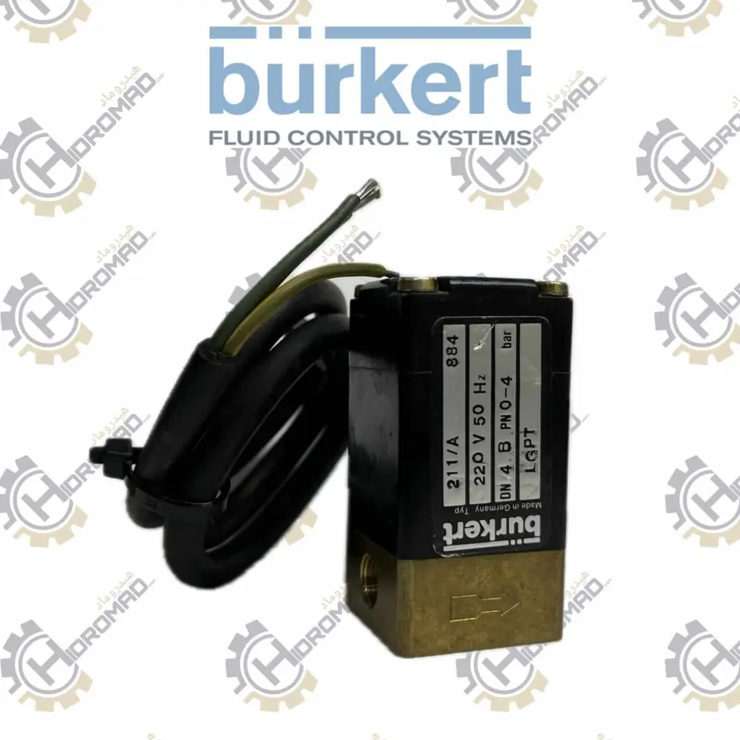شیر پنوماتیک ۲ Burkert 211A884