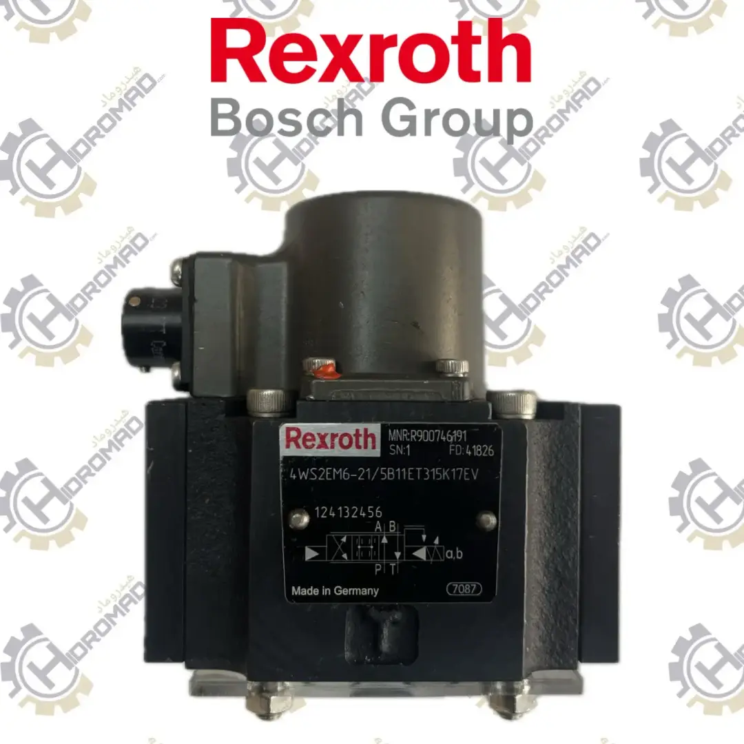 شیر سروو هیدرولیک رکسروت Rexroth 4WS2EM 6