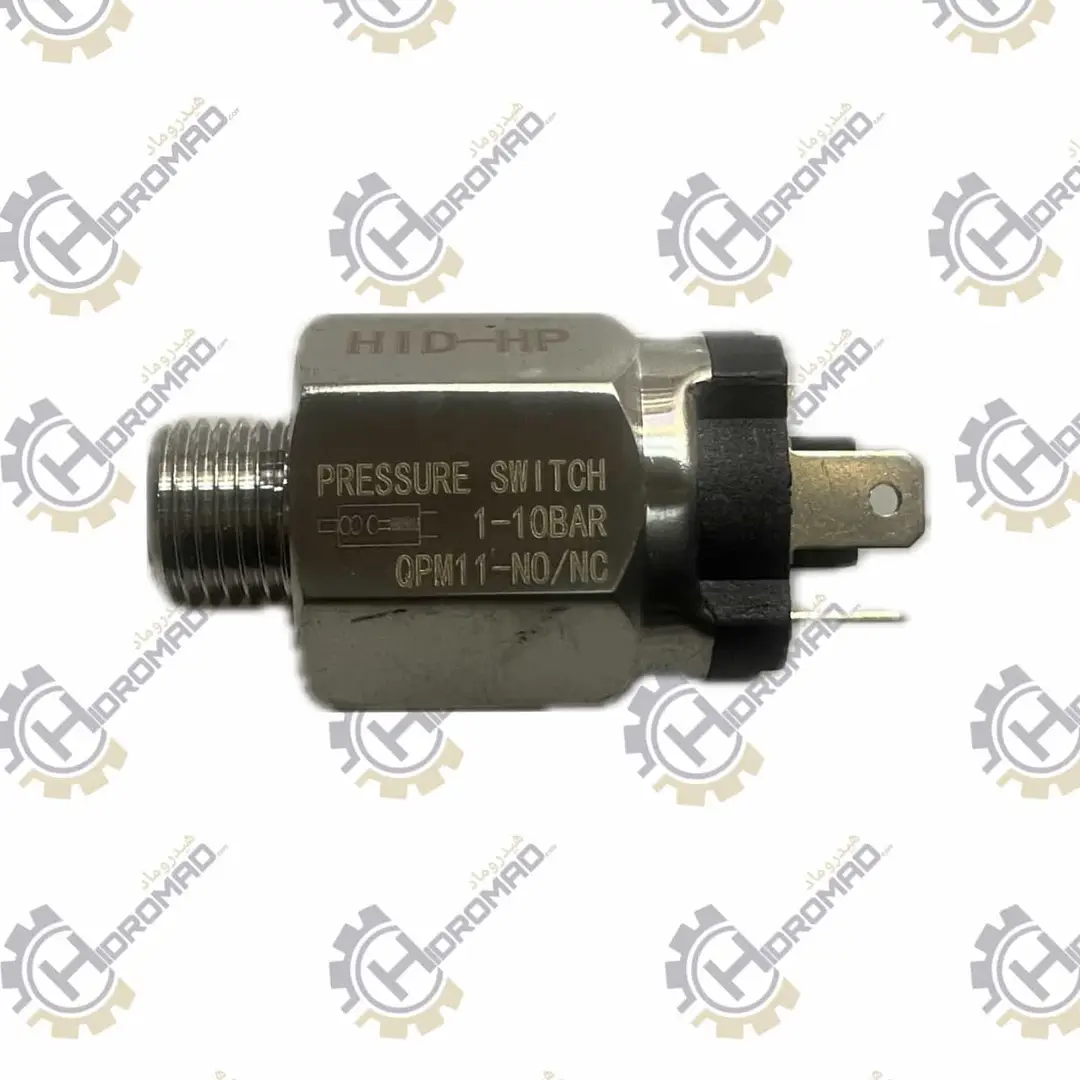 پرشر سوئیچ دو کنتاکت فشنگی QPM-11-NO/NC
