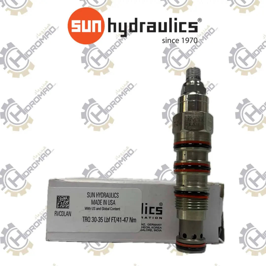 لاجیک فشار شکن رلیف سان Sun Hydraulics RVCD-LAN
