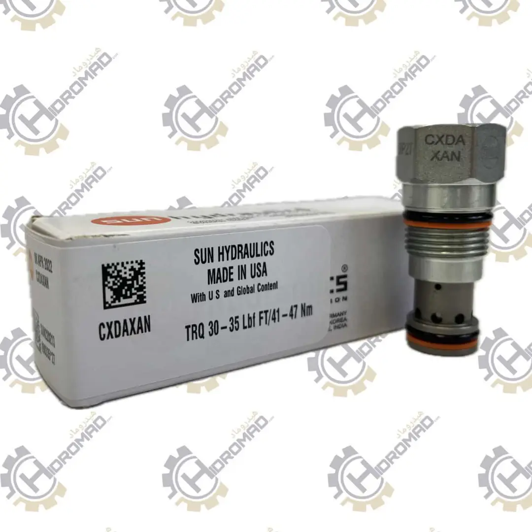 لاجیک چک ولو سان Sun Hydraulics CXDA – XAN