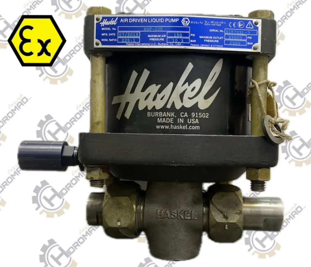 پمپ بوستر هسکل Haskel HSF-225