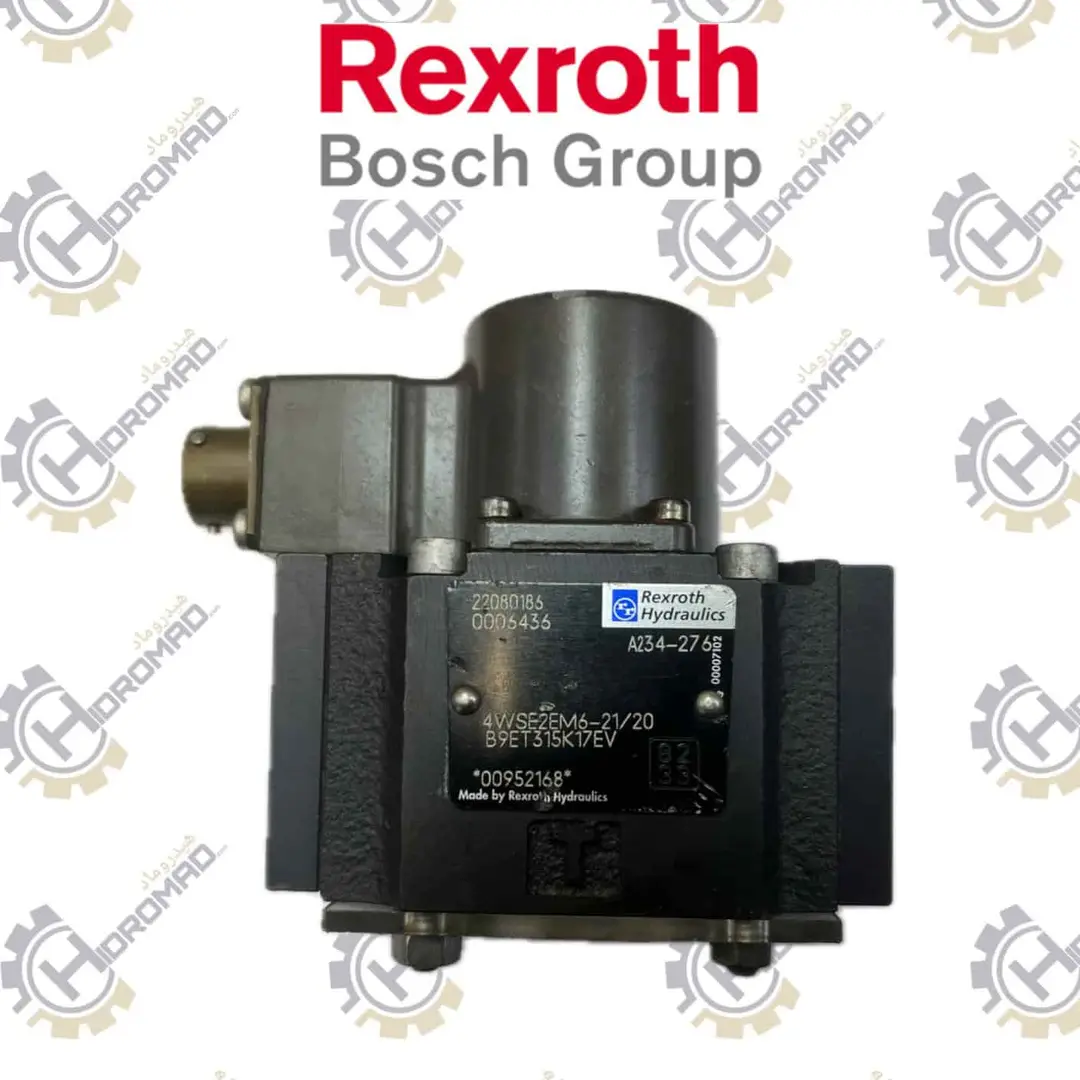 سروو ولو رکسروت Rexroth 4WSE2EM 6 21/20B9ET315K17EV