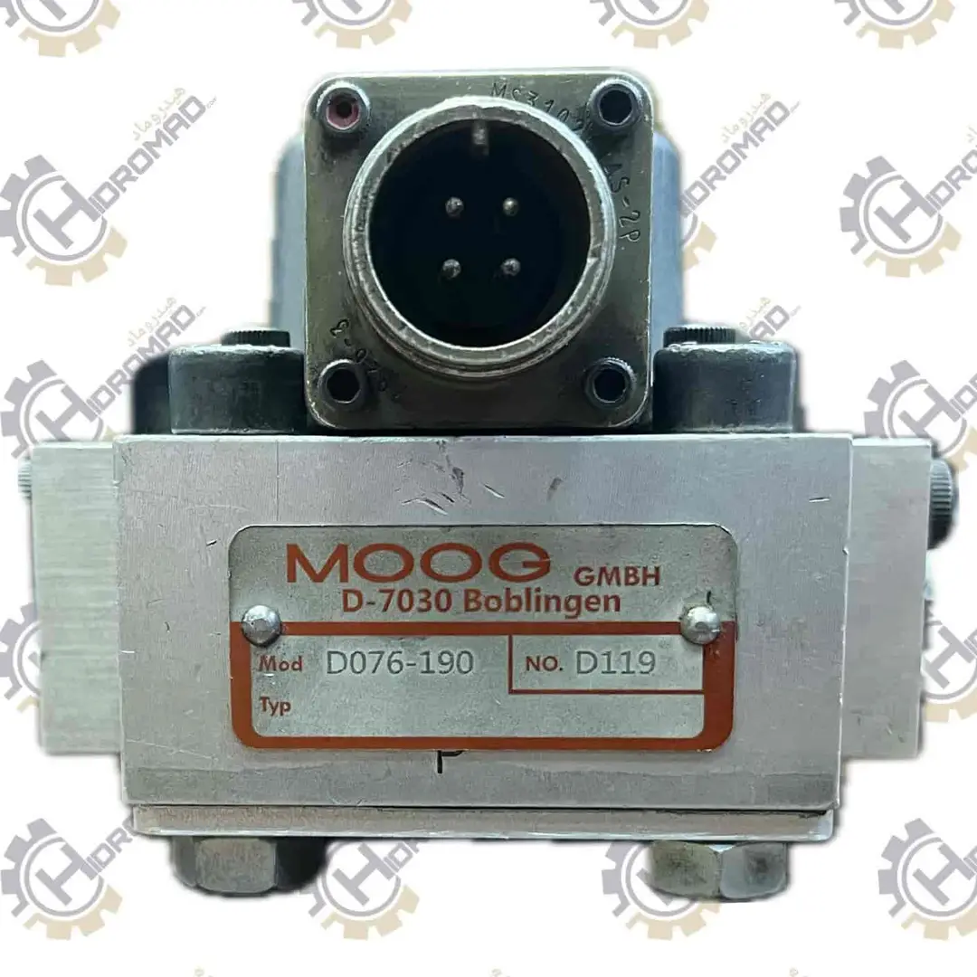 سروو ولو فلو کنترلر موگ Moog MOOG D076-190