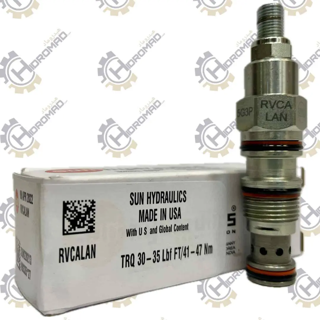 لاجیک رلیف ولو سان Sun Hydraulics RVCA – LAN