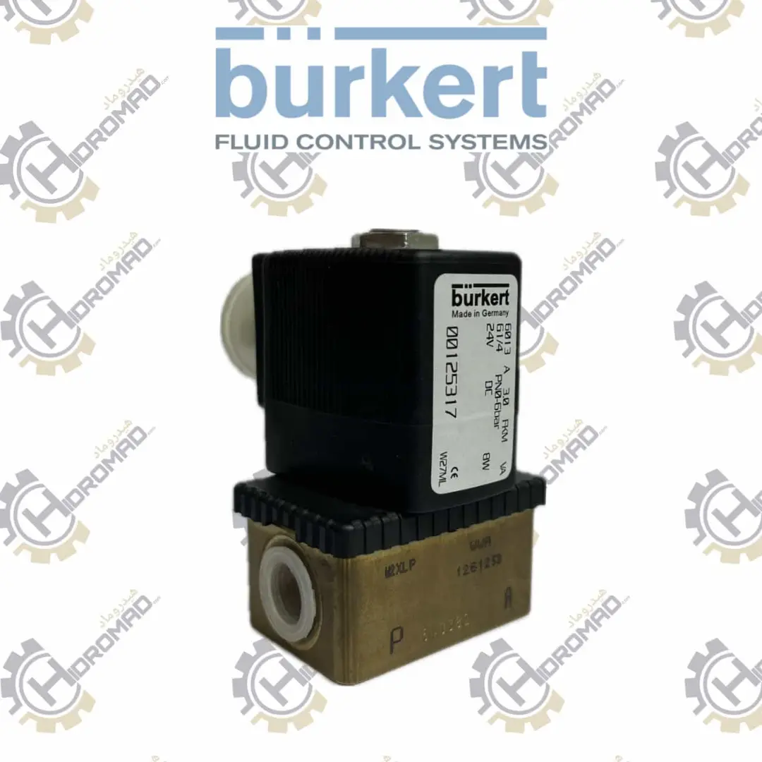 شیر پنوماتیک ۲ Burkert 00125317