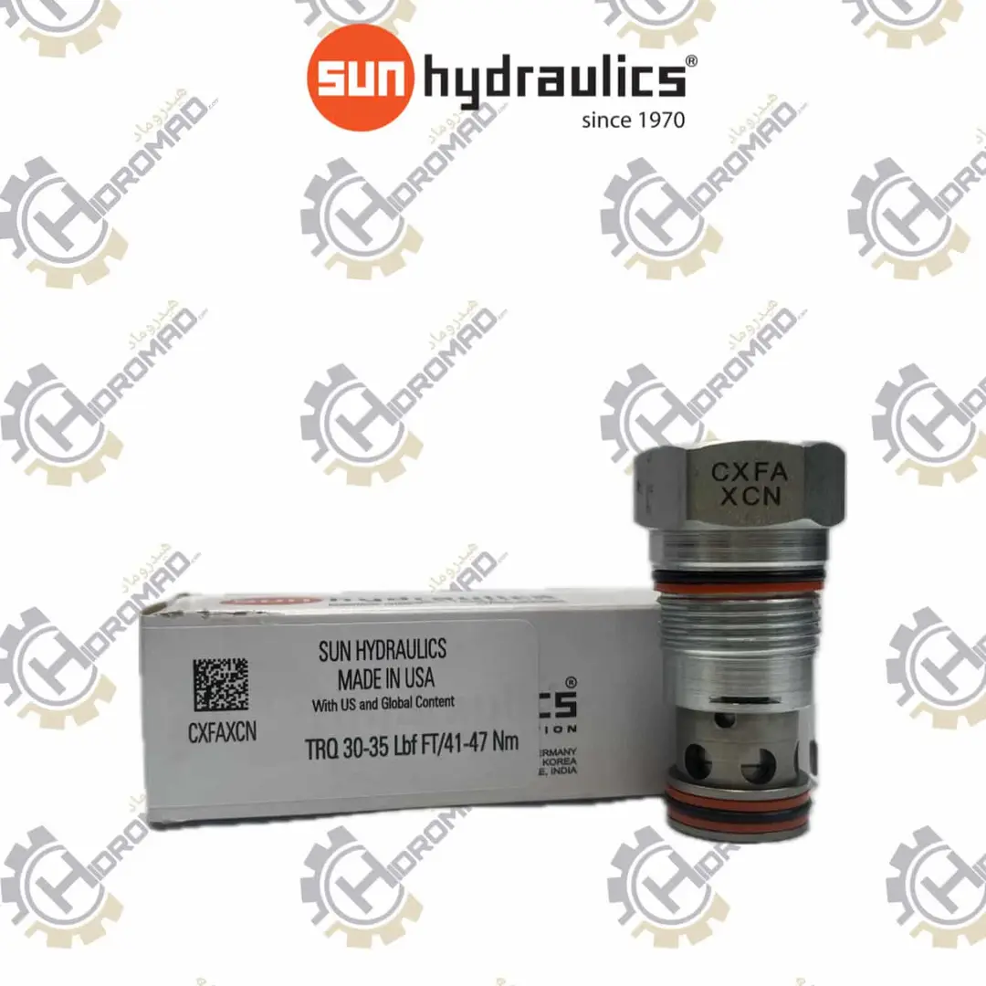 لاجیک چک ولو سان Sun Hydraulics CXFA – XCN