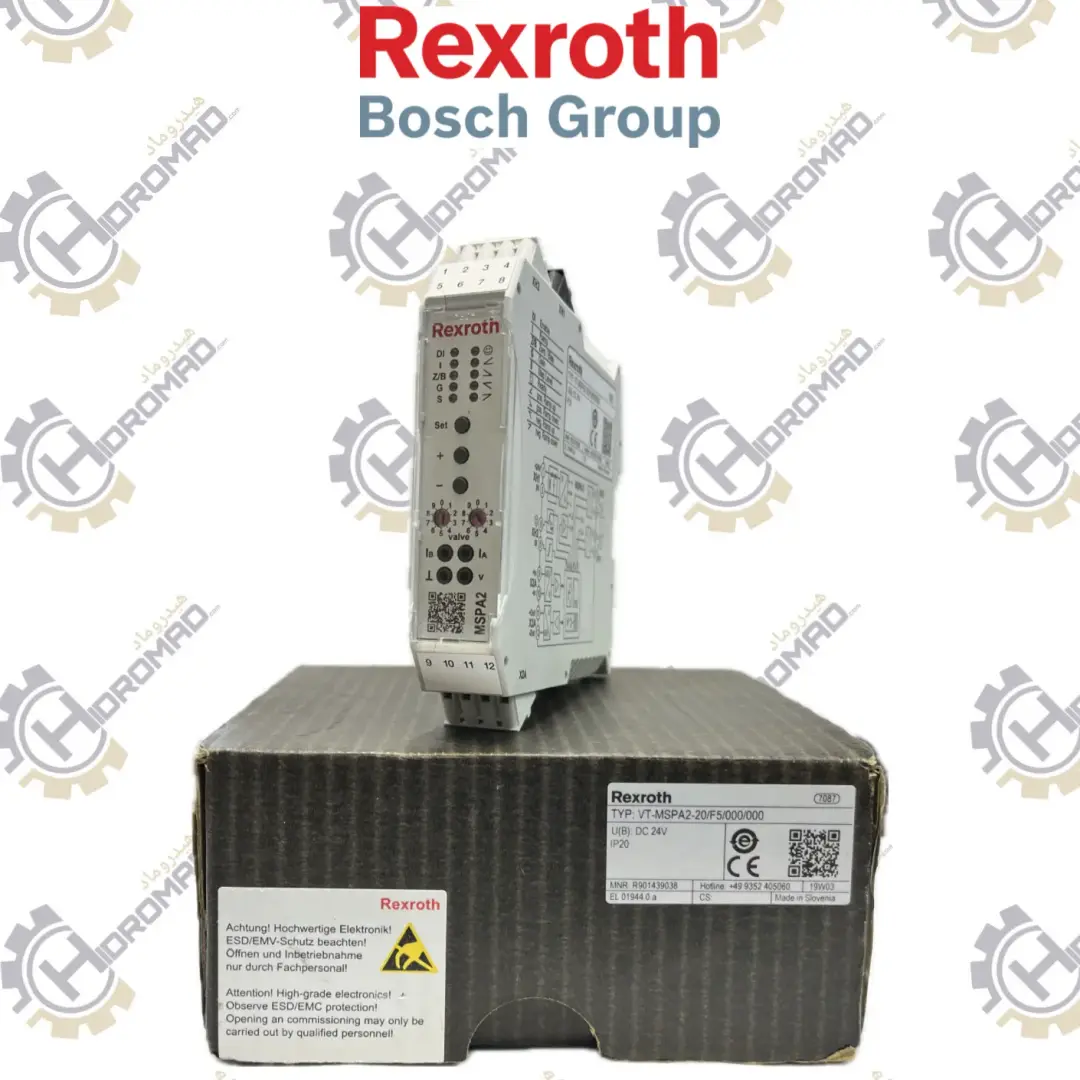 آمپلی فایر پروپورشنال رکسروت Rexroth VT-MSPA2-20/F5/000/000