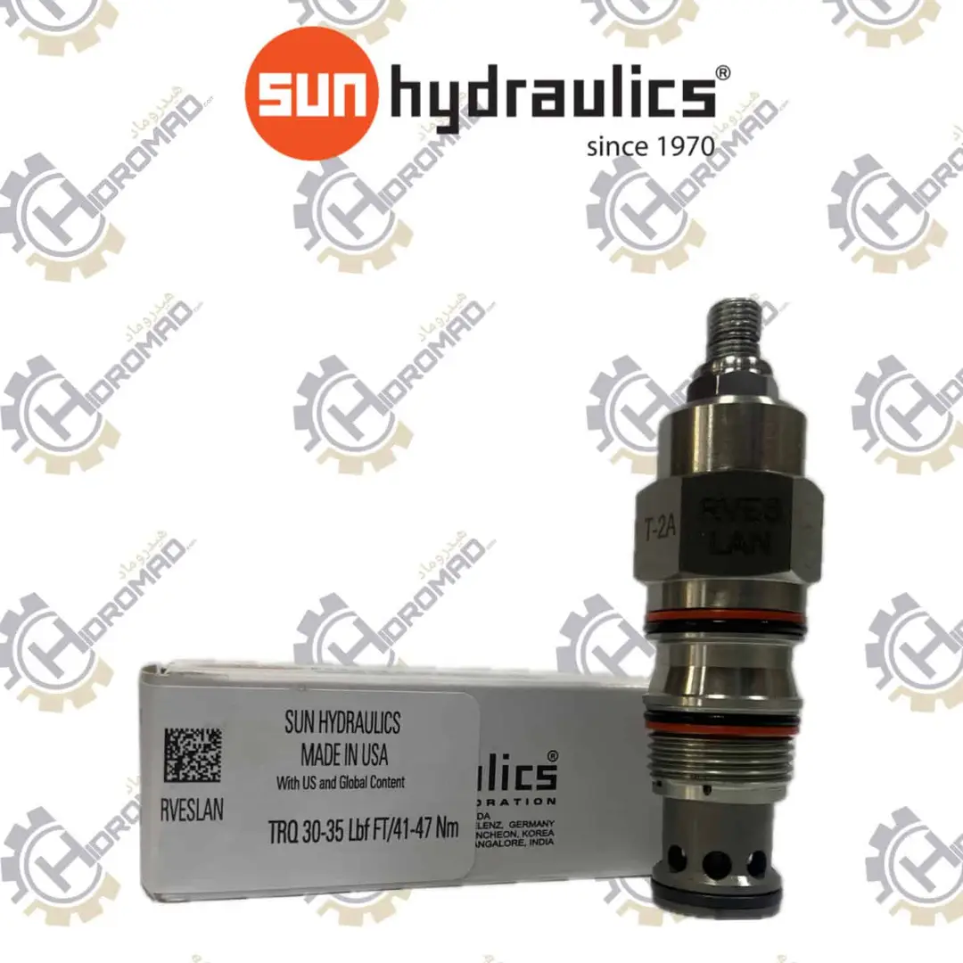 لاجیک فشار شکن رلیف سان Sun Hydraulics RVES-LAN