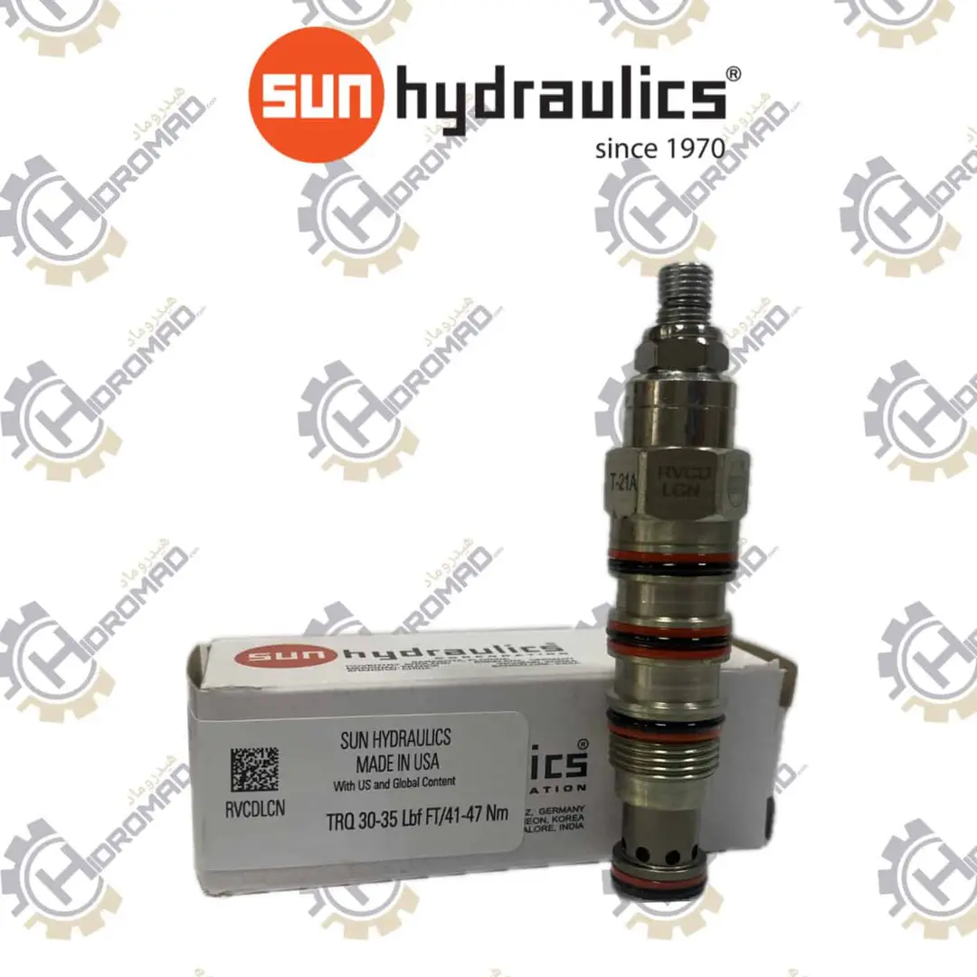 لاجیک فشار شکن رلیف سان Sun Hydraulics RVCD-LCN