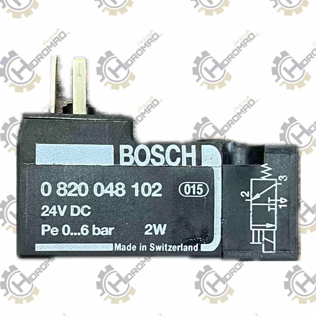 شیر برقی پنوماتیک بوش Bosch 0820048102