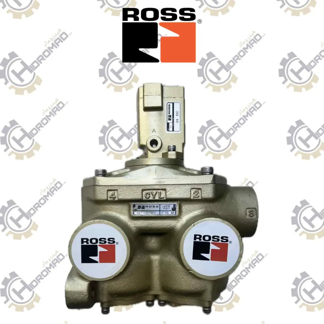 شیر پنوماتیک ۲ ROSS D2776B7001
