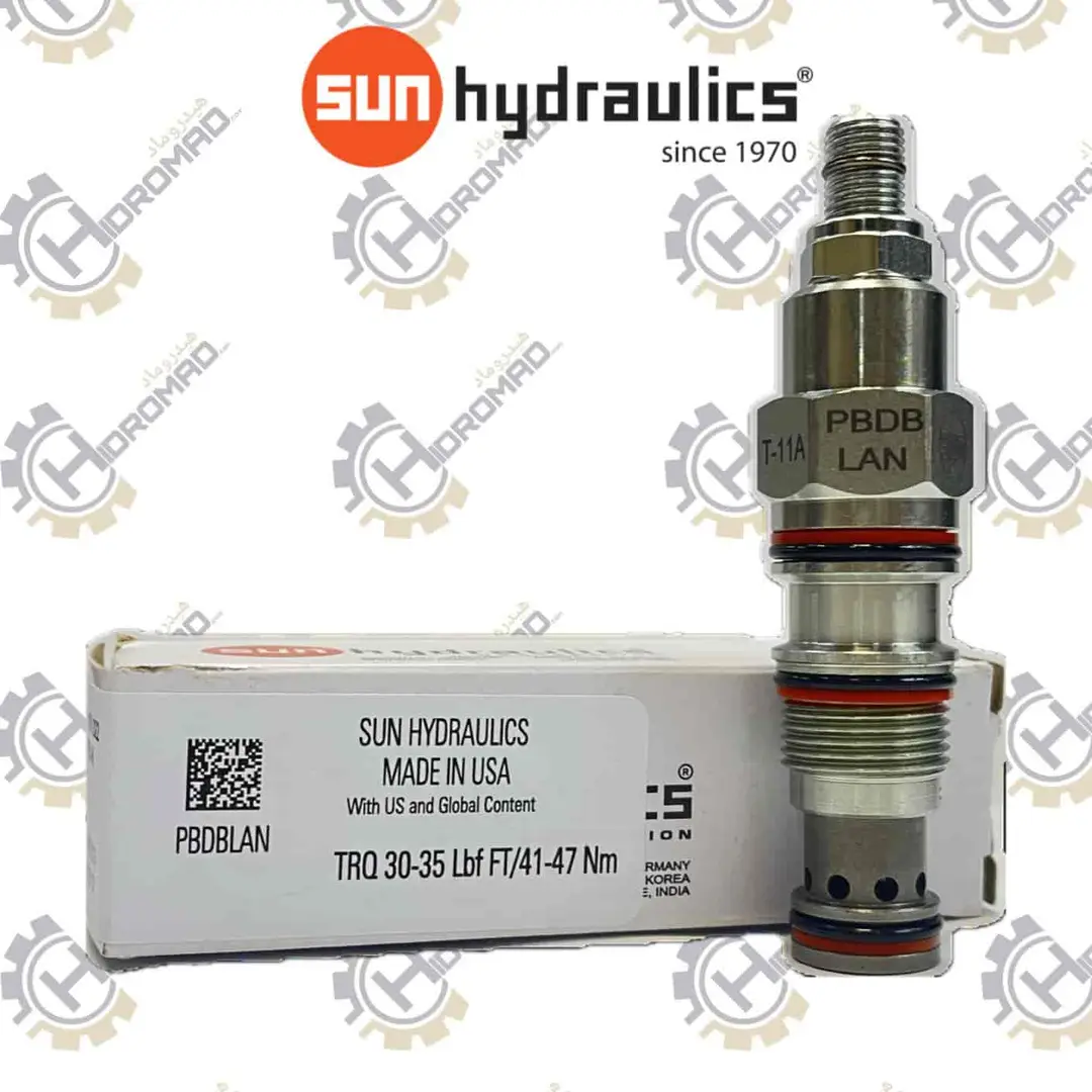 لاجیک ردیوسینگ ولو سان Sun Hydraulics PBDB – LAN