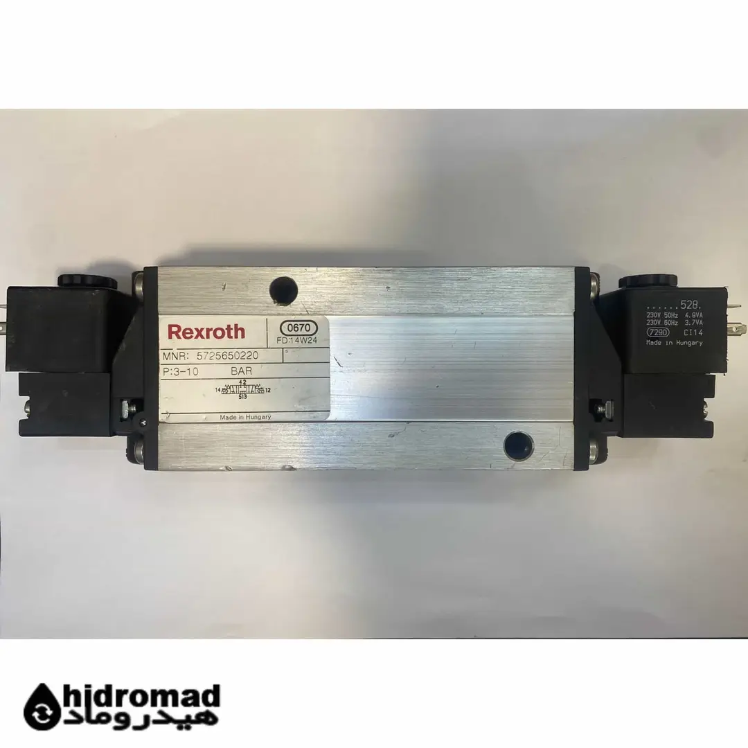 شیر ۵/۳ پنوماتیک رکسروت Rexroth 5725650220