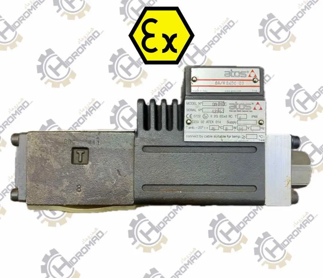 شیر برقی ضد انفجار هیدرولیک Atos DHA-0631/2/M