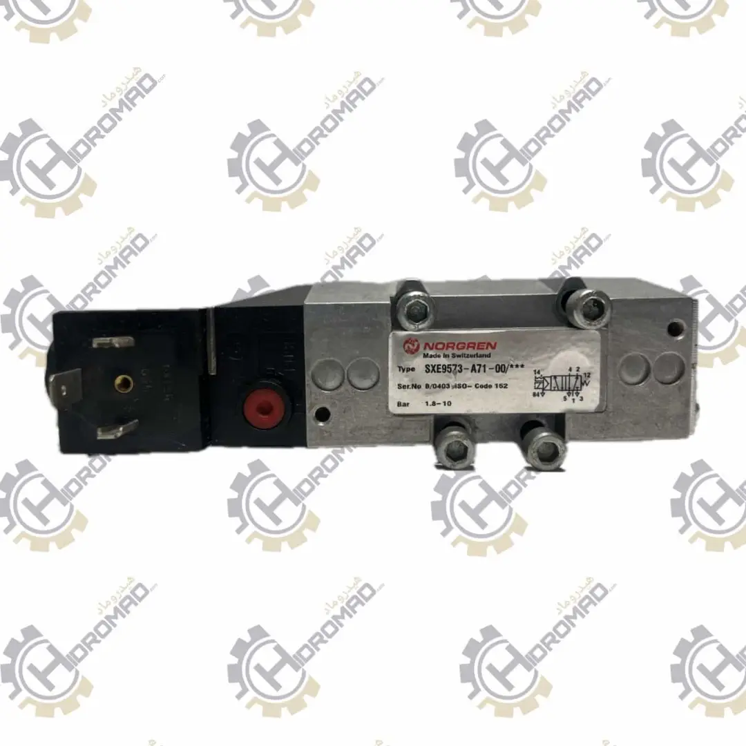شیر پنوماتیک ایزو نورگرن Norgren SXE 9573-A71